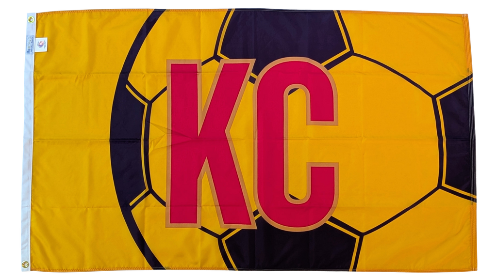 Ecuador KC Soccer Flag