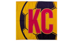 Ecuador KC Soccer Flag