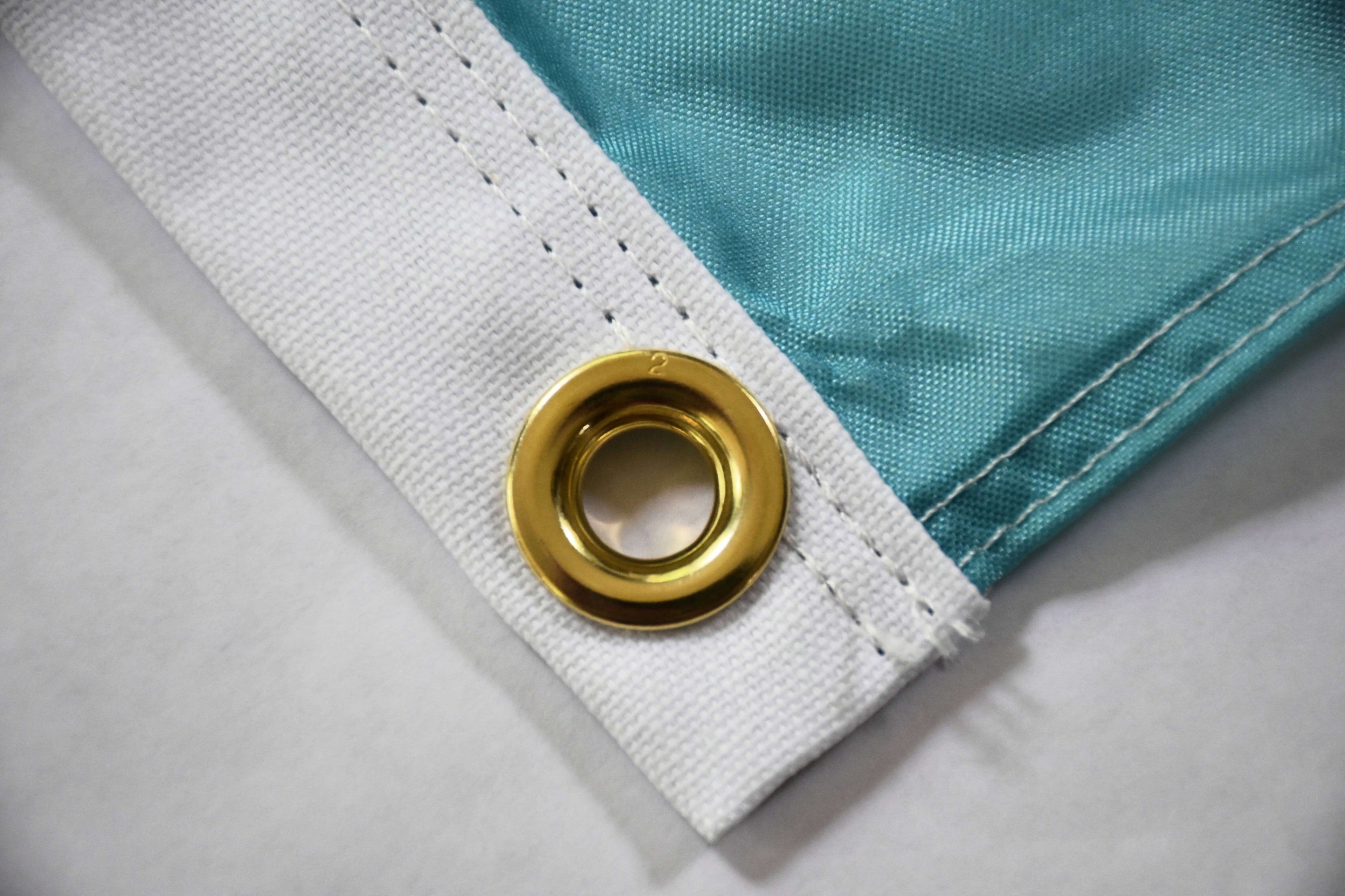 Teal KC Soccer Flag — Premium Nylon KC Flag