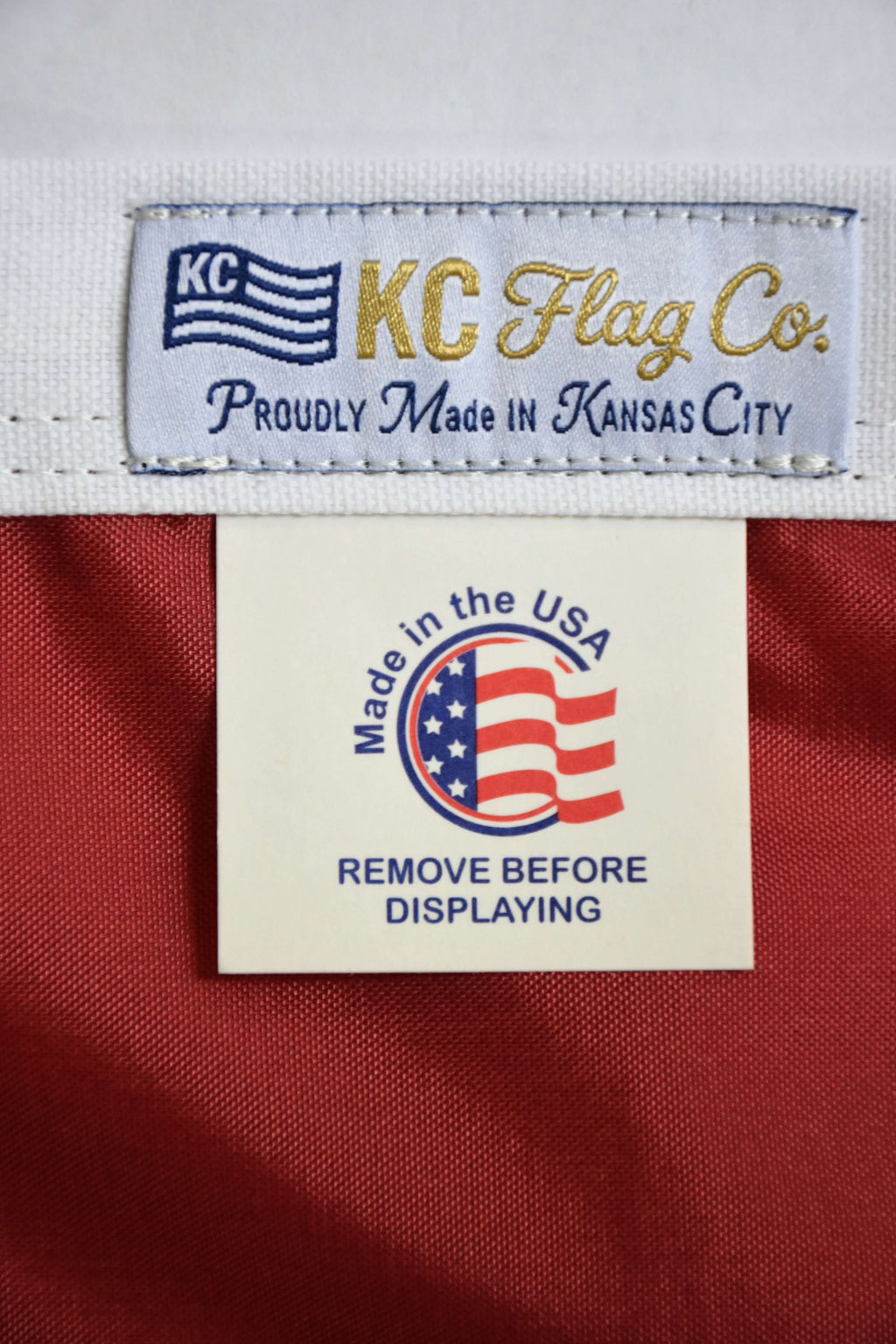 Goldline KC Heartland Flag — Premium Nylon KC Flag