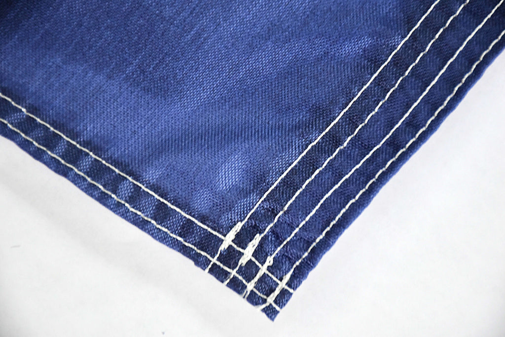 Blue KC Soccer Heart Flag — Premium Nylon KC Flag
