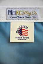 Kansas City Signature Blue Flag — Premium Nylon KC Flag