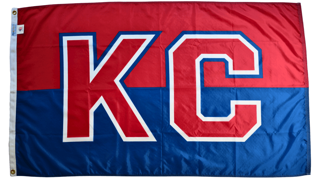 Red Blue United KC Flag — Premium Nylon KC Flag
