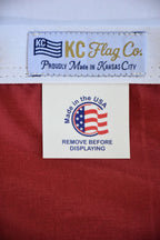 Kansas City Golden Heart Flag — Premium Nylon KC Flag