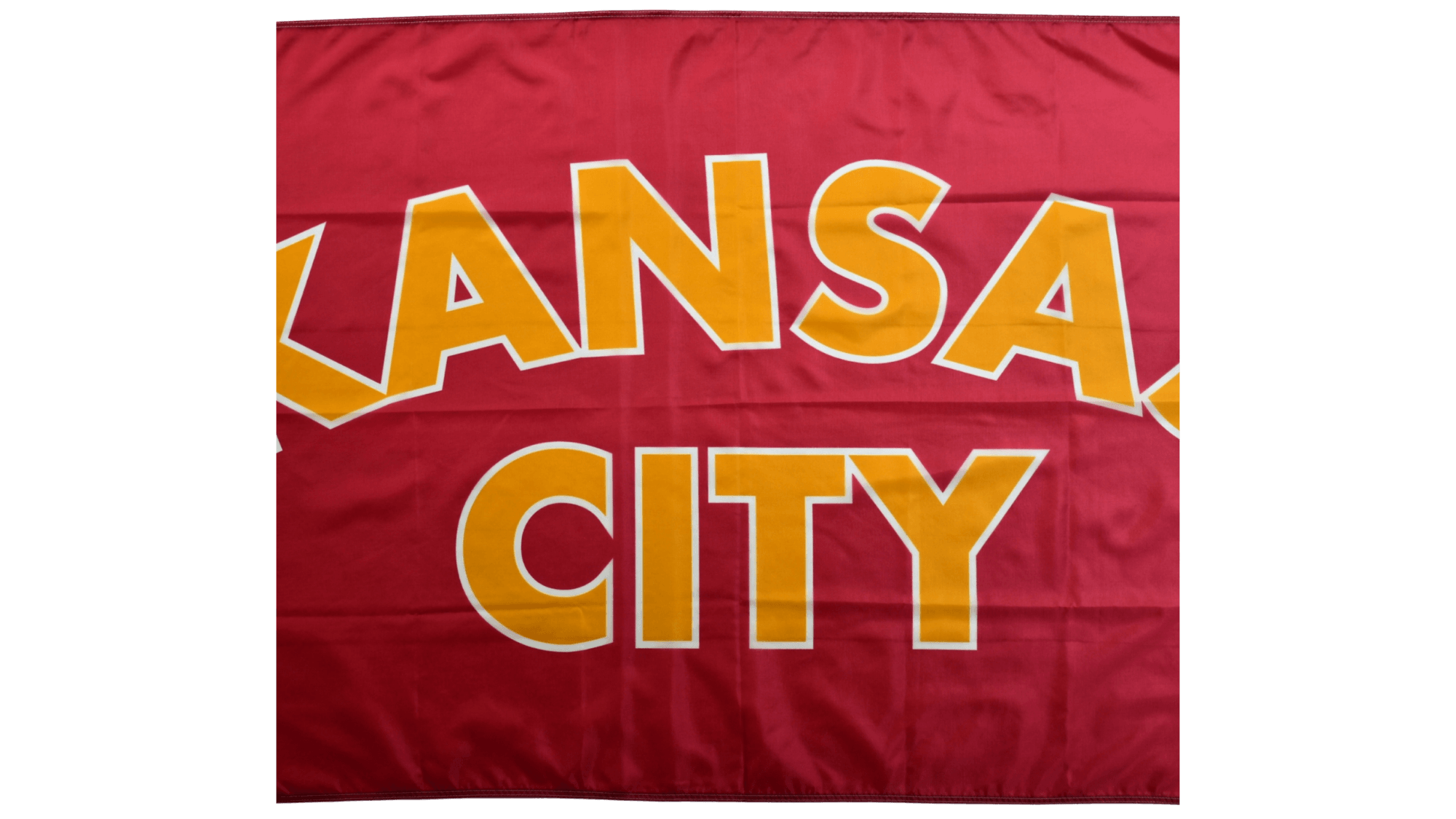 Kansas City Signature Red Flag — Premium Nylon KC Flag