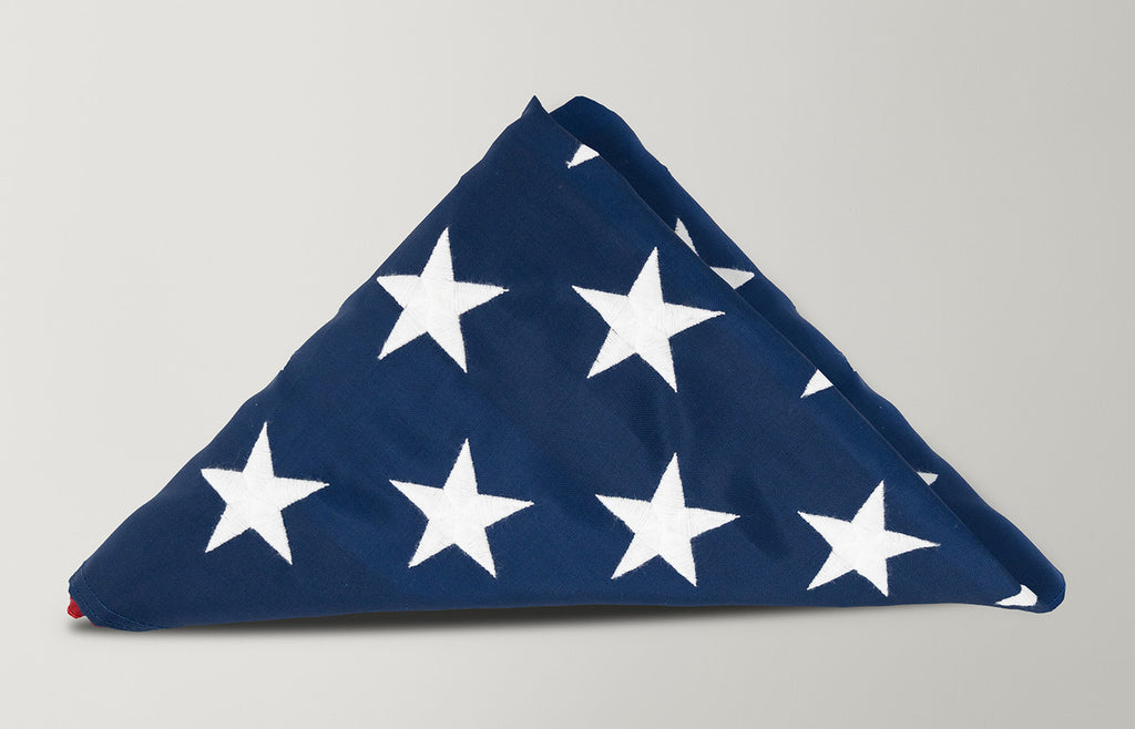 Embroidered Supreme Nylon American Flag — 3 ft x 5 ft