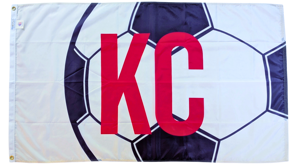England KC Soccer Flag