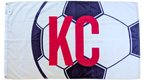 England KC Soccer Flag
