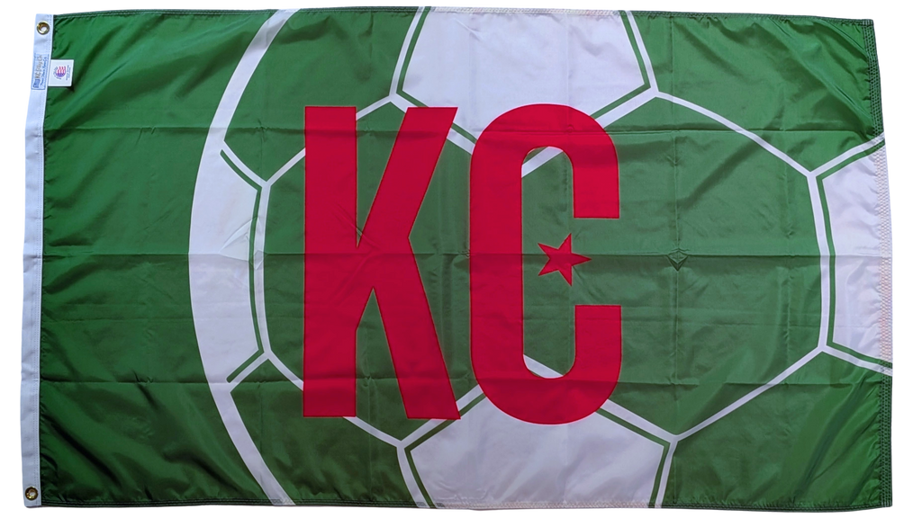 Algeria KC Soccer Flag