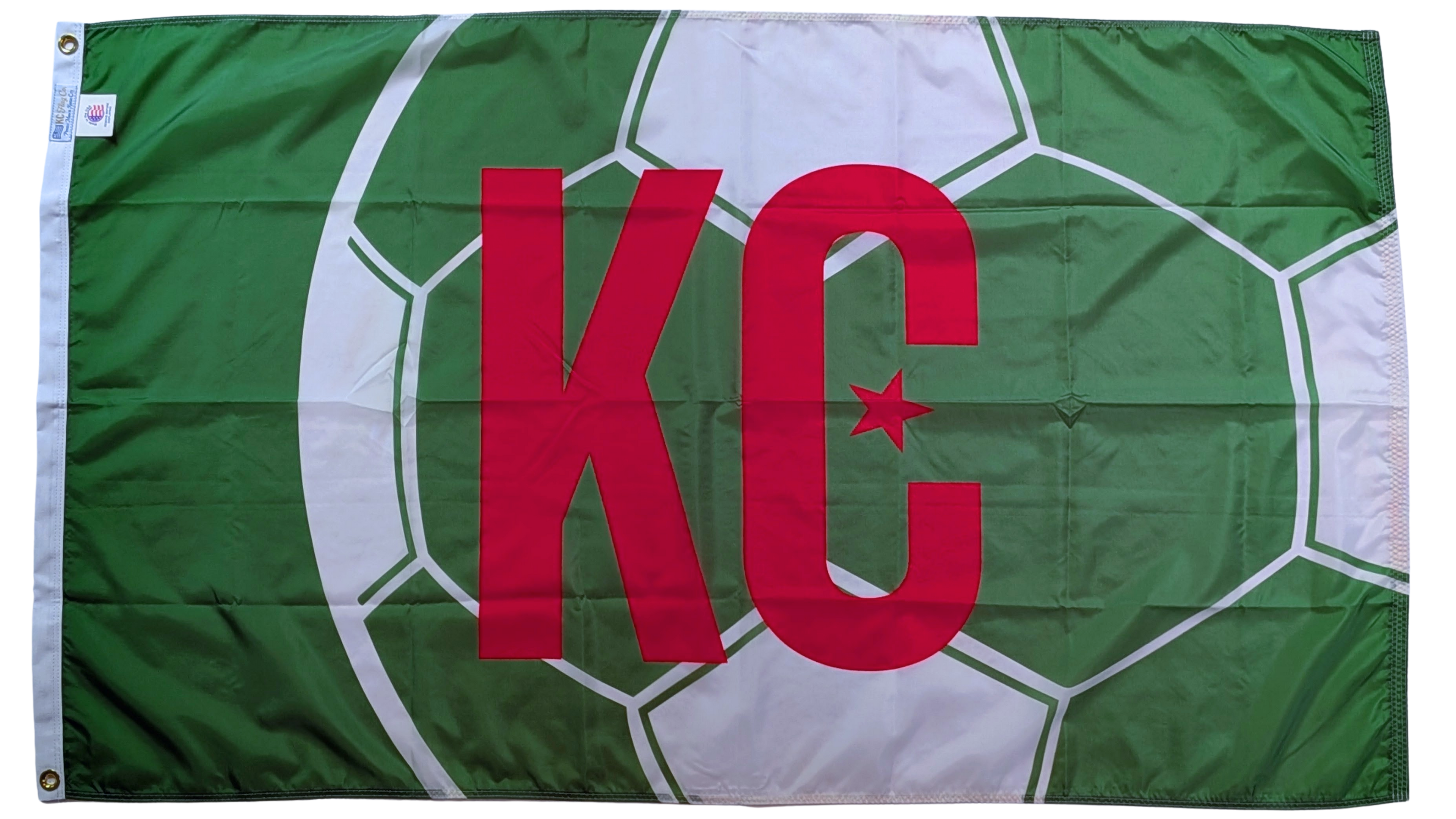 Algeria KC Soccer Flag