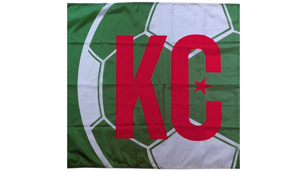 Algeria KC Soccer Flag