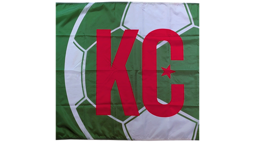 Algeria KC Soccer Flag