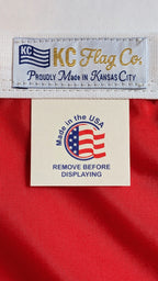 Portugal KC Soccer Heart Flag