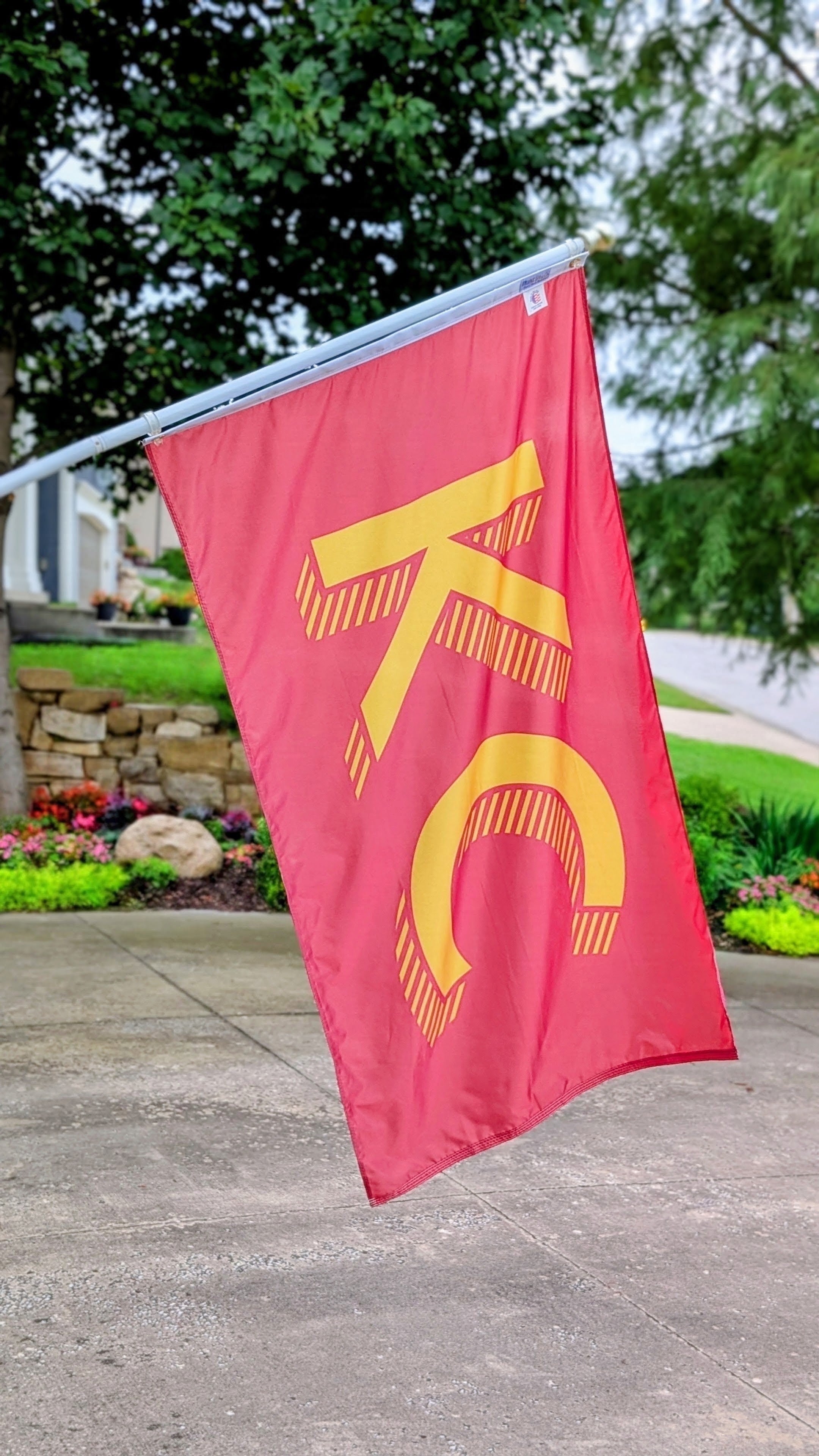 Goldline KC Heartland Flag — Premium Nylon KC Flag